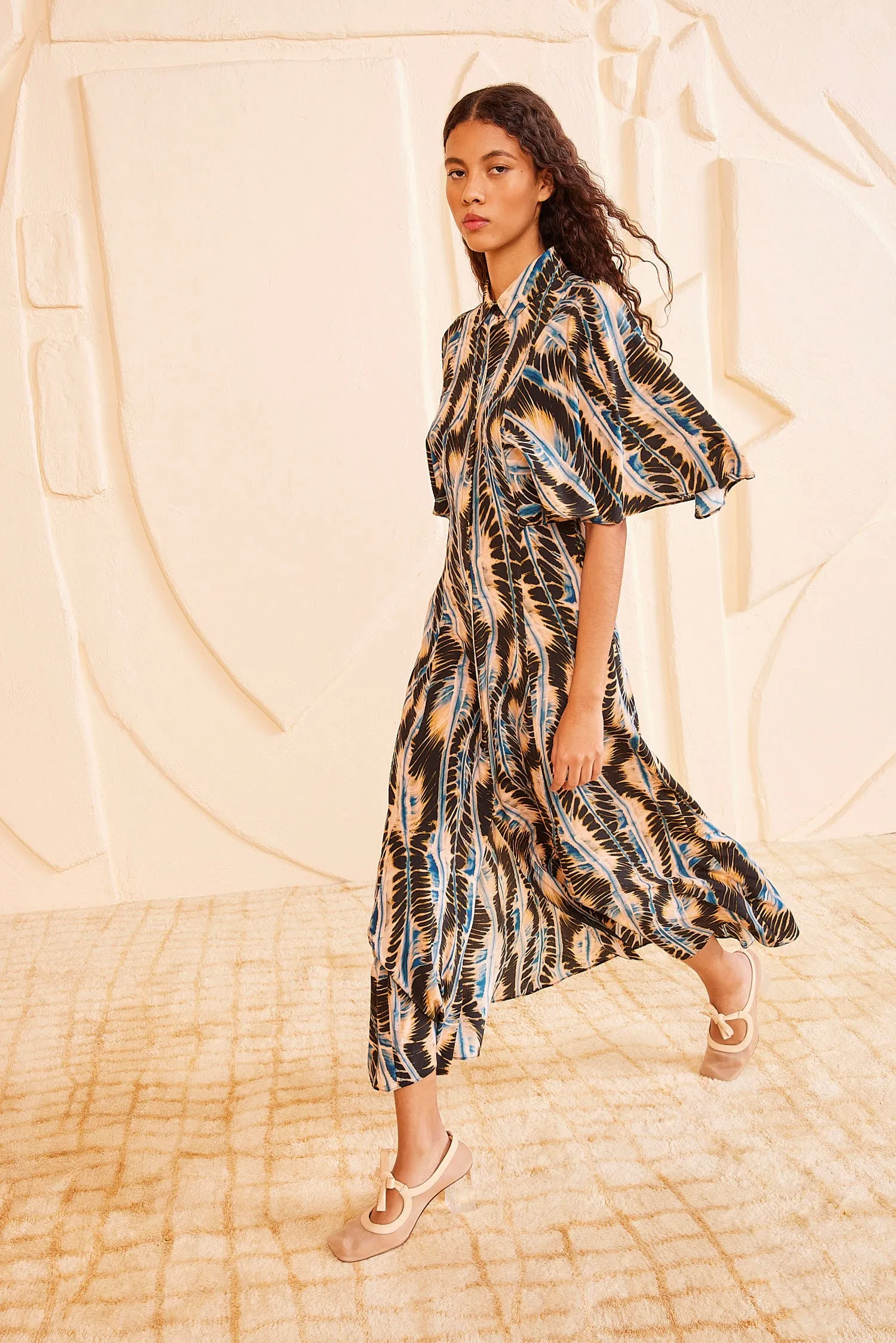 Silhouette Dress - River