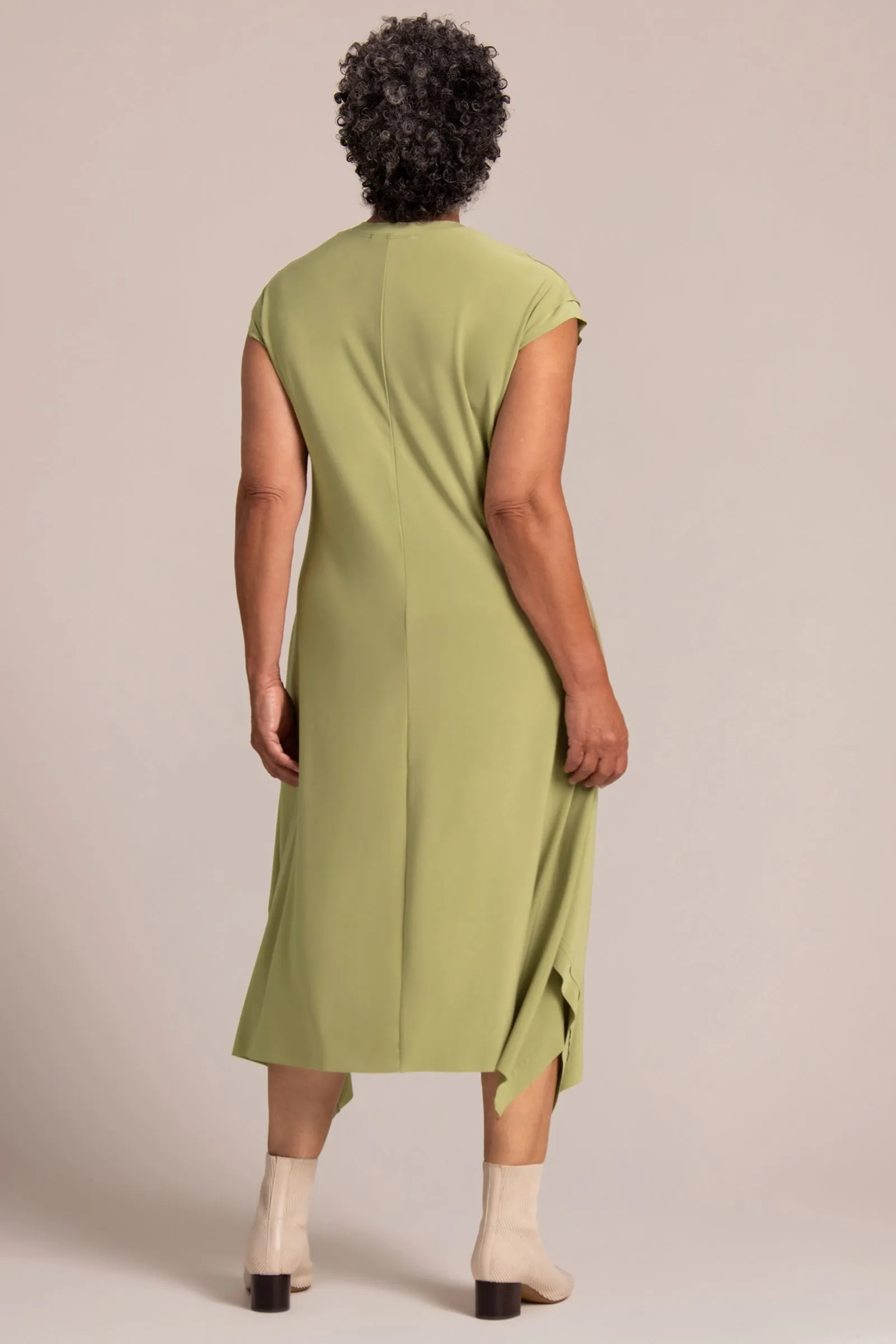 Splice V-Neck Dress | Epsom