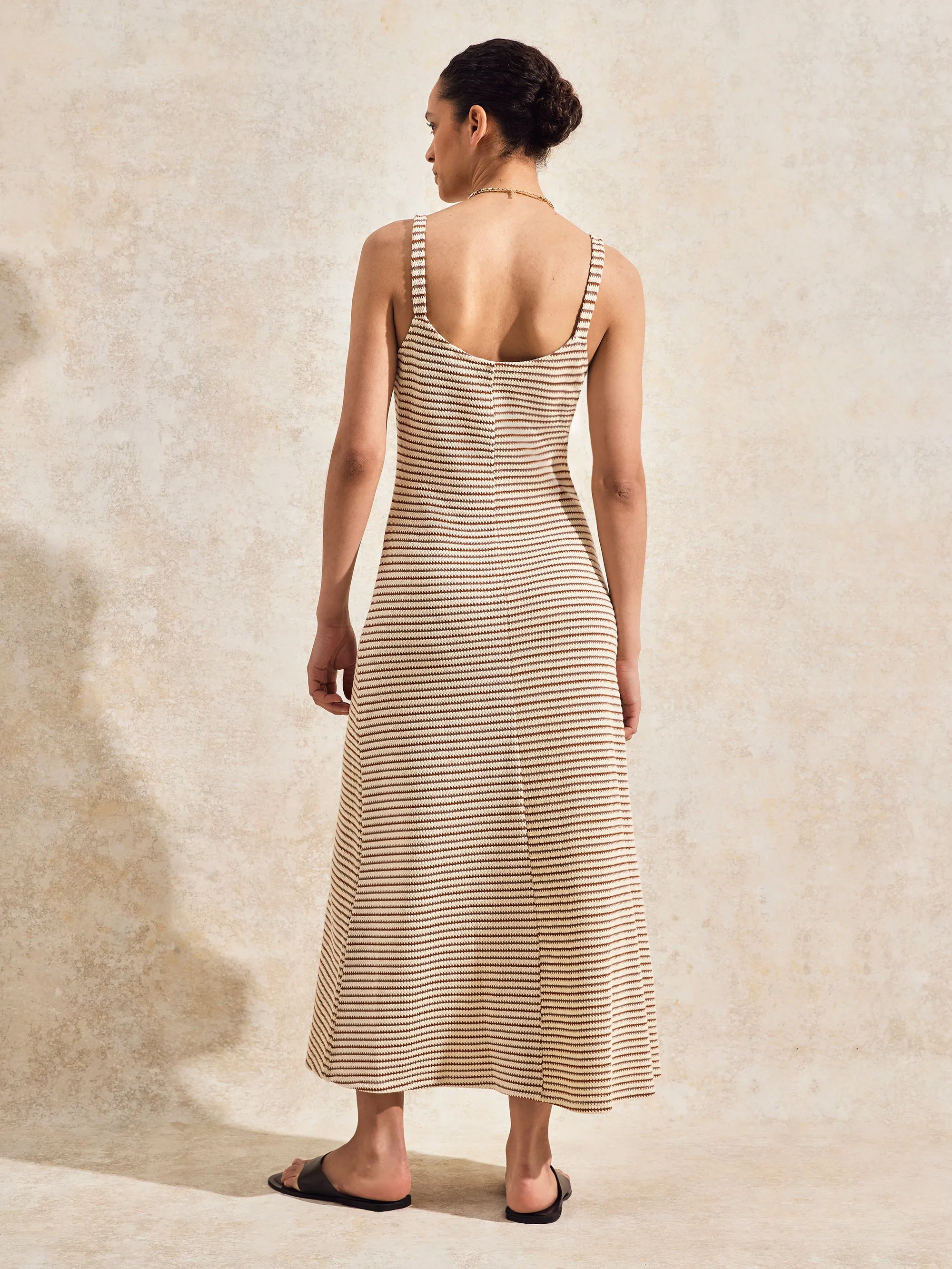 Striped Knitted Dress
