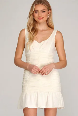 Swiss Meringue Mini Dress