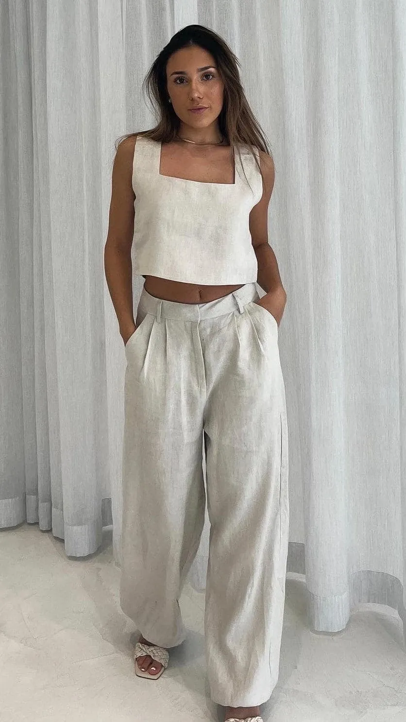 Tillie Pants - Oatmeal