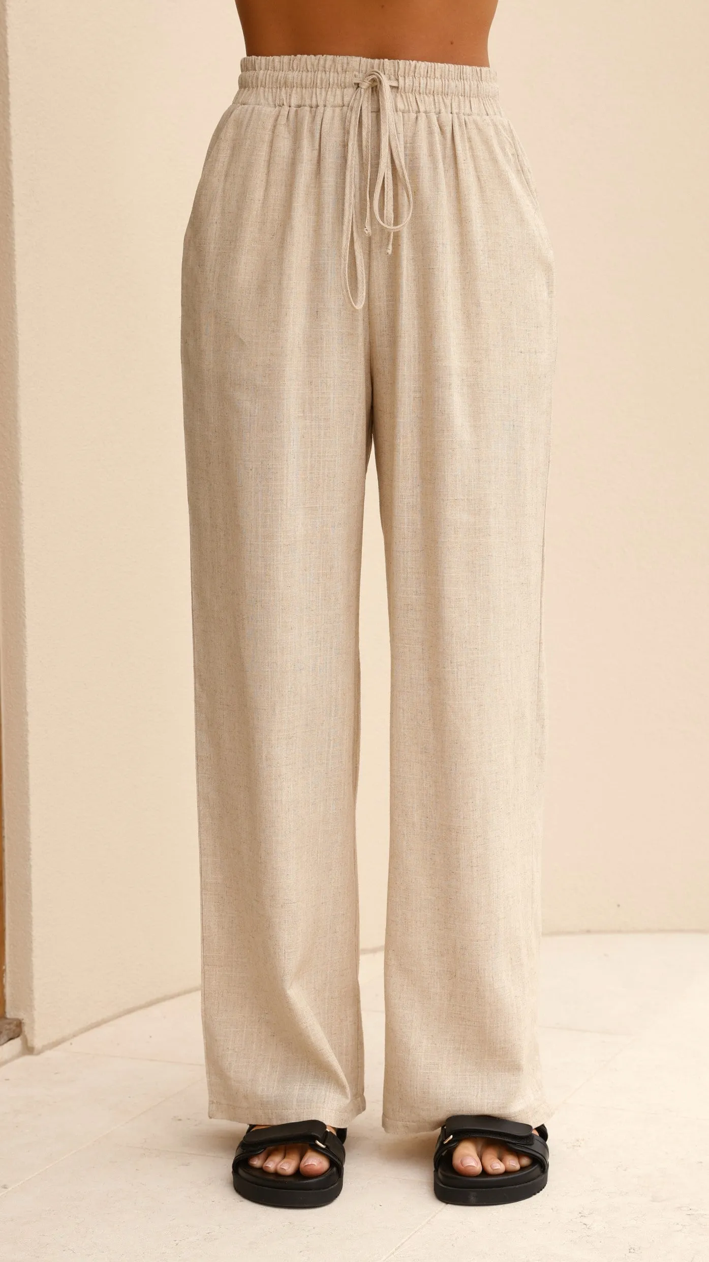 Valene Pants - Natural