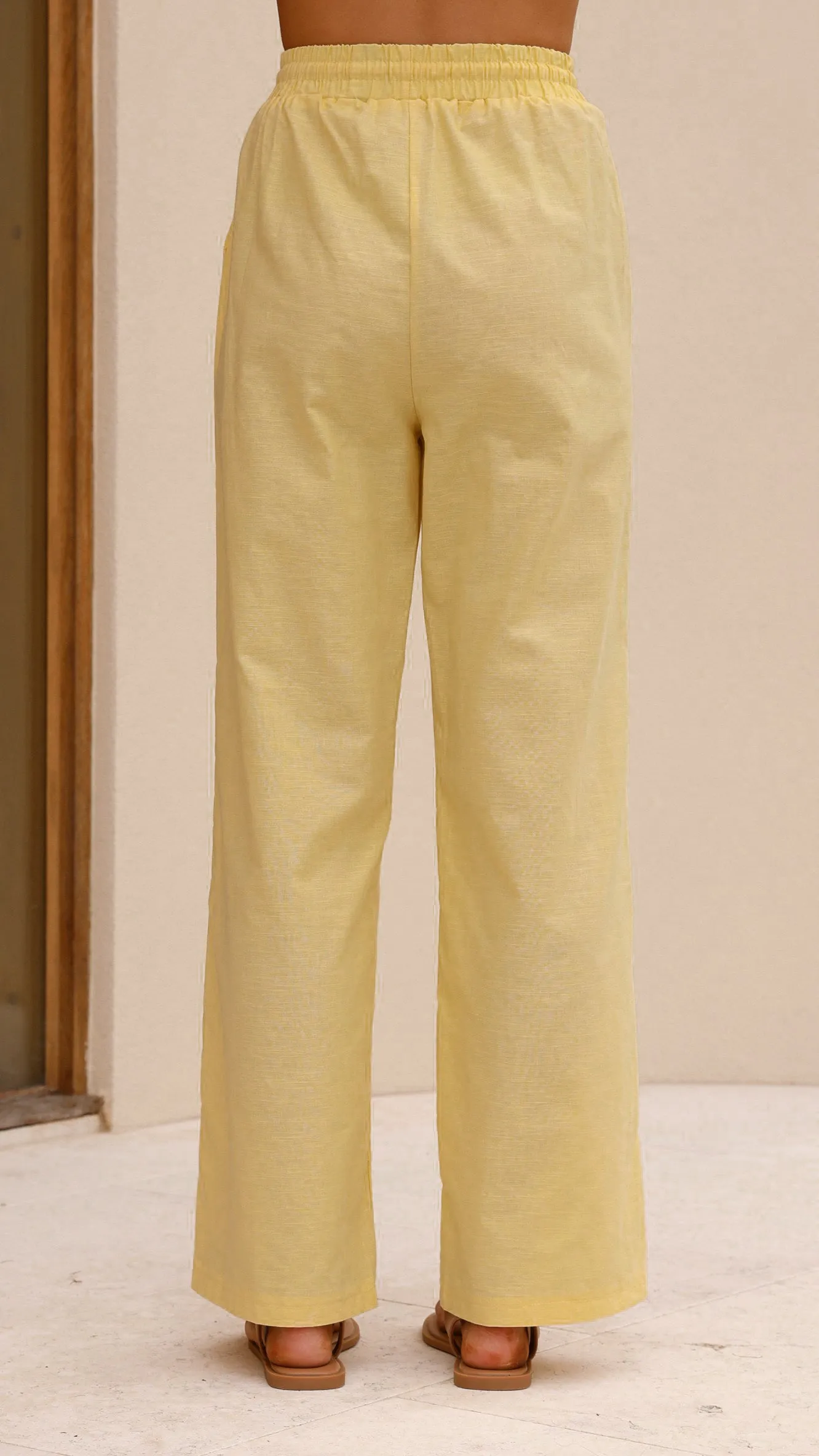 Valene Pants - Yellow