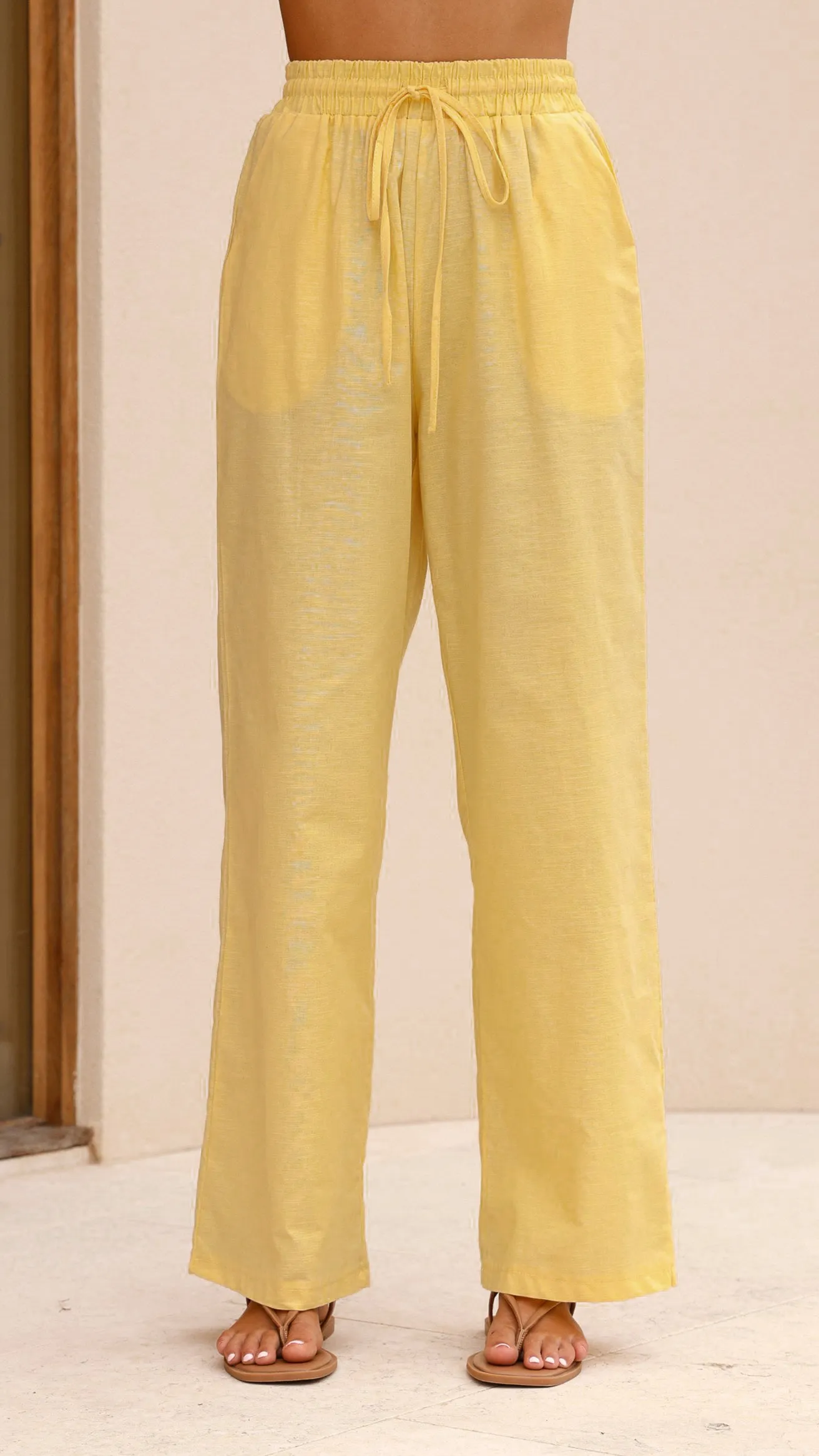 Valene Pants - Yellow