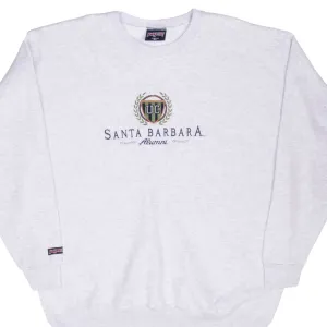 VINTAGE JANSPORT UCSB SANTA BARBARA GREY SWEATSHIRT 1990S XL MADE IN USA