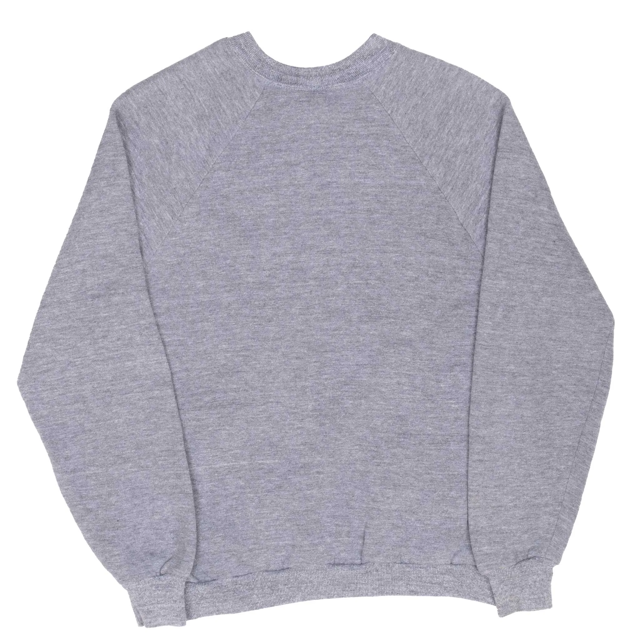 VINTAGE SPORTSWEAR TRI BLEND CREWNECK GREY SWEATSHIRT 1970S MEDIUM MADE USA