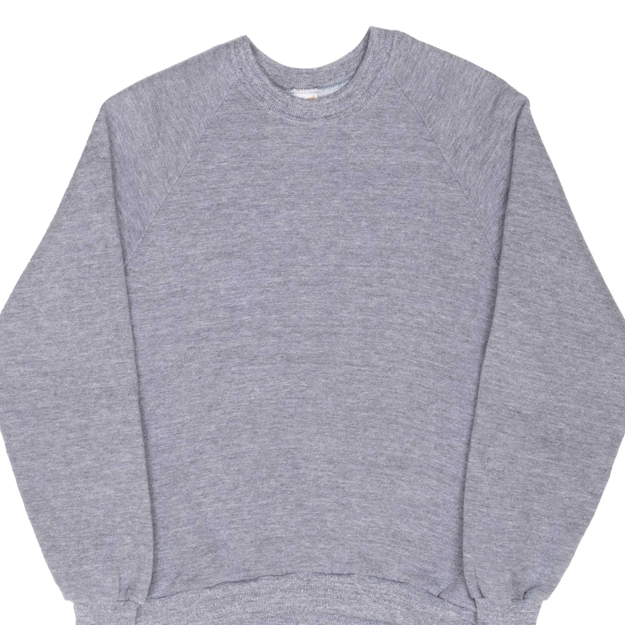 VINTAGE SPORTSWEAR TRI BLEND CREWNECK GREY SWEATSHIRT 1970S MEDIUM MADE USA