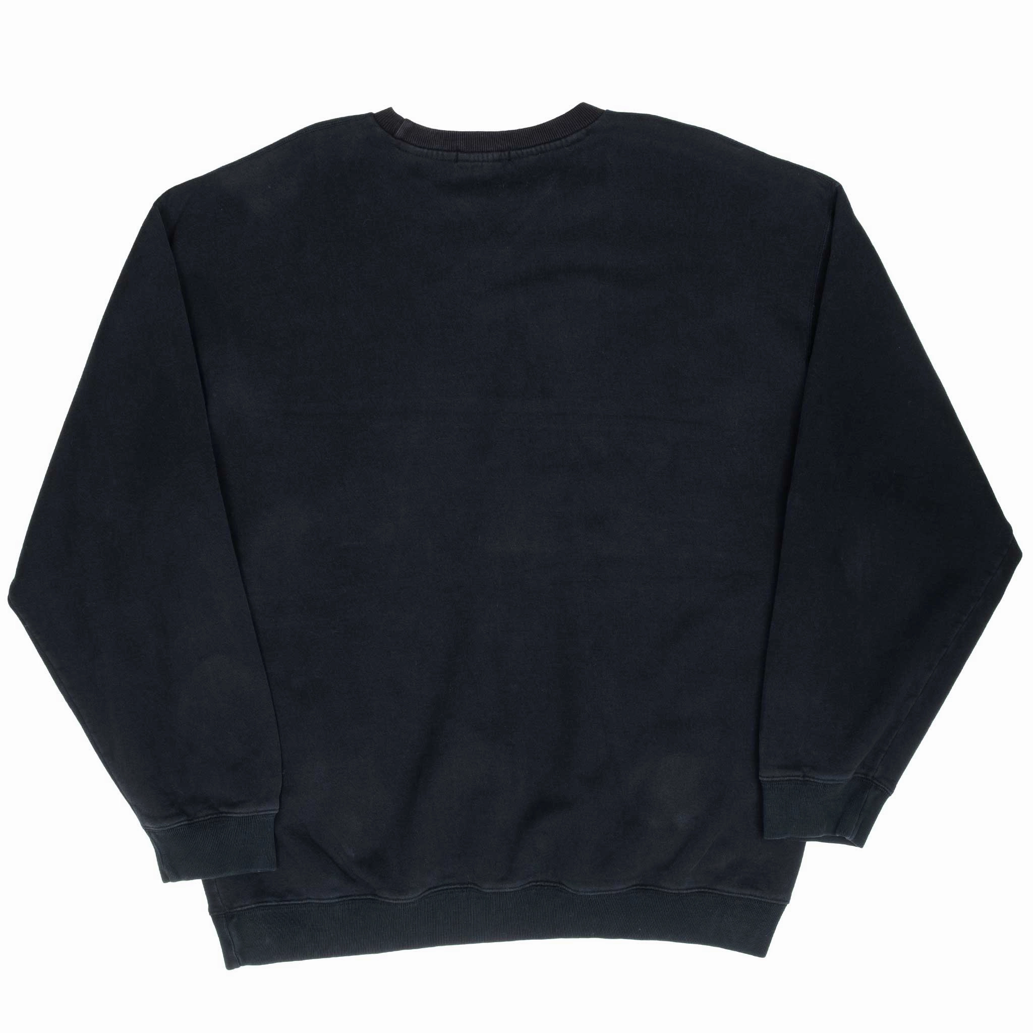 VINTAGE NAUTICA BLACK SWEATSHIRT 1990S 2XL