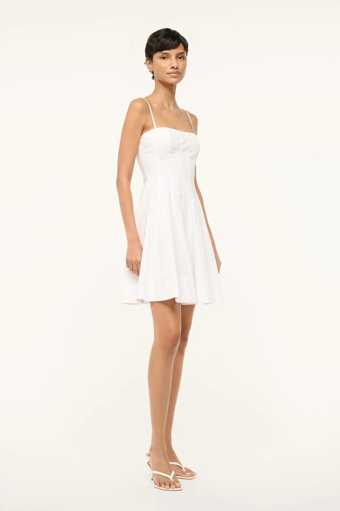WYLIE MINI DRESS | WHITE