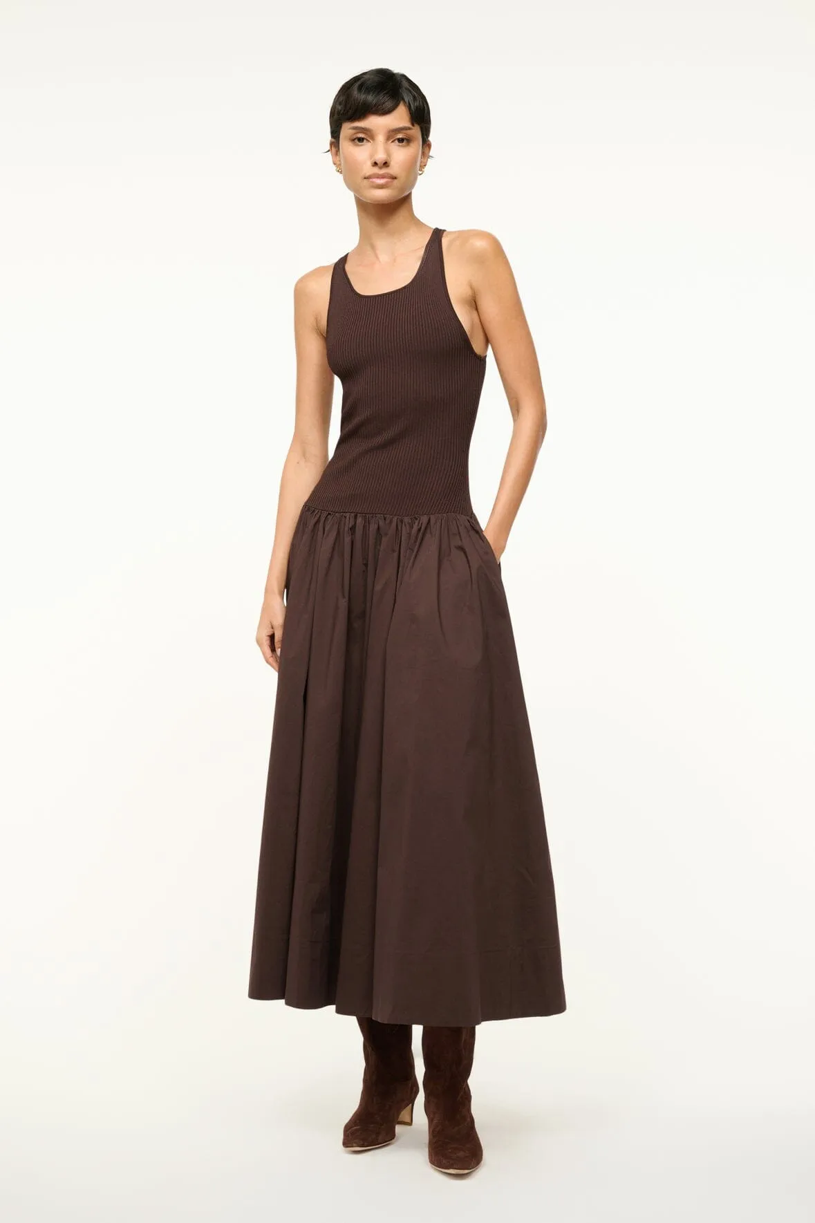 YAMILA DRESS | EARTH